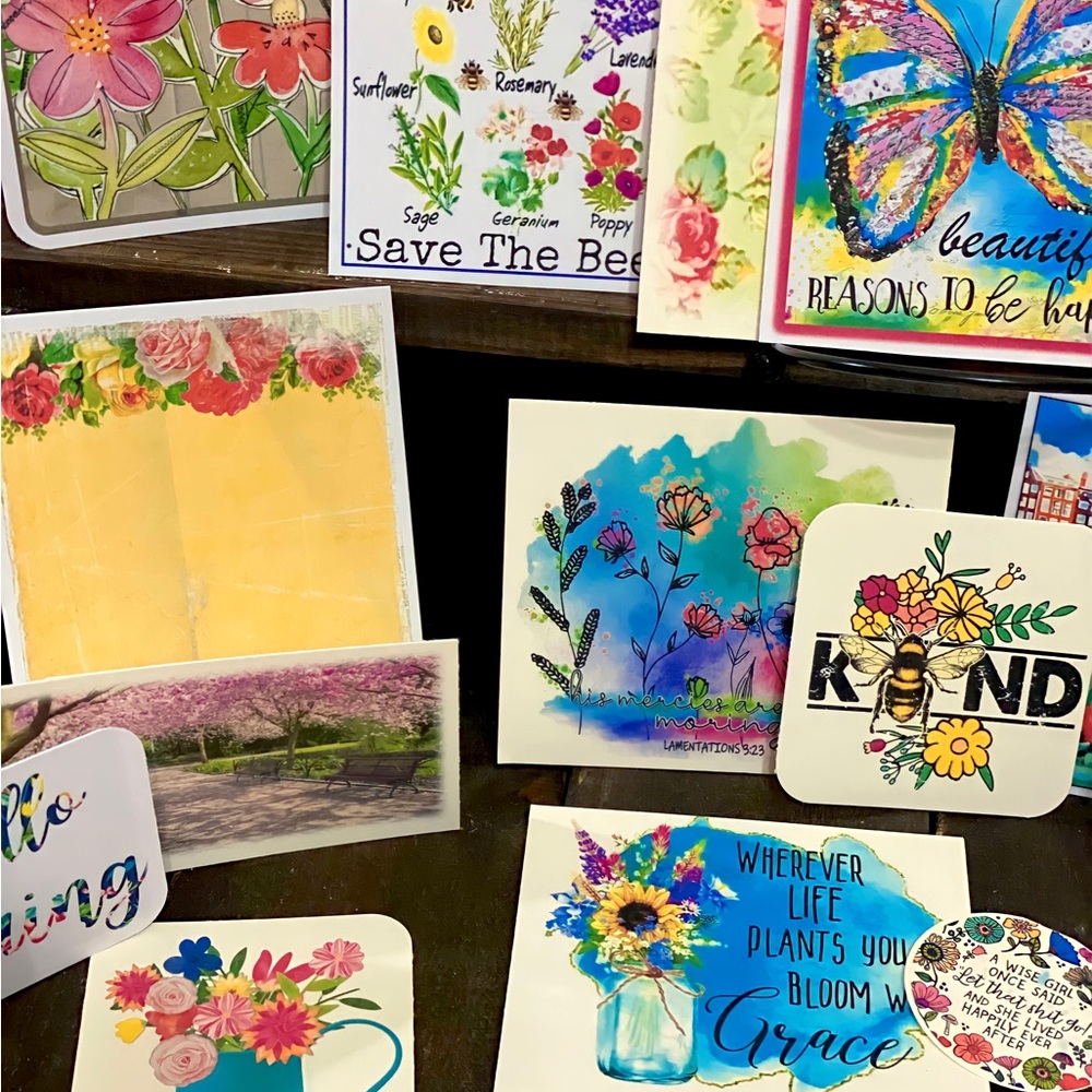 Spring Bag - Collection Of 60 Spring Mini Prints - Picture 2 of 10